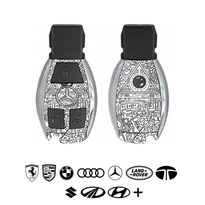 Robotic Doodle Car Key Skins Secondary image
