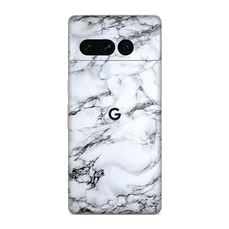 White Marble Google Pixel Skin Main image