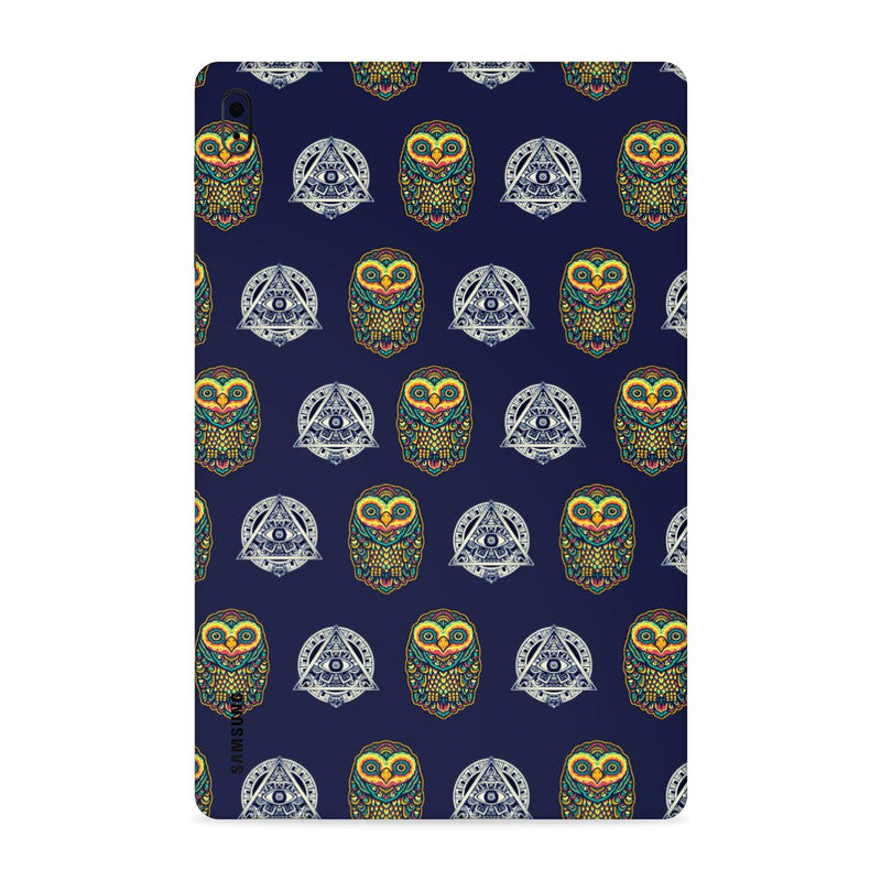 Owl Icon 4 Tab Skin For Samsung Galaxy Tab S5E 10.5" 2019
