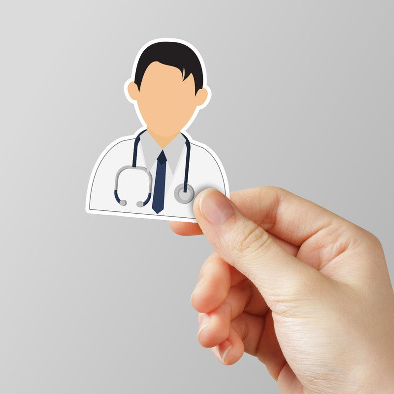Doc Laptop Sticker Main image