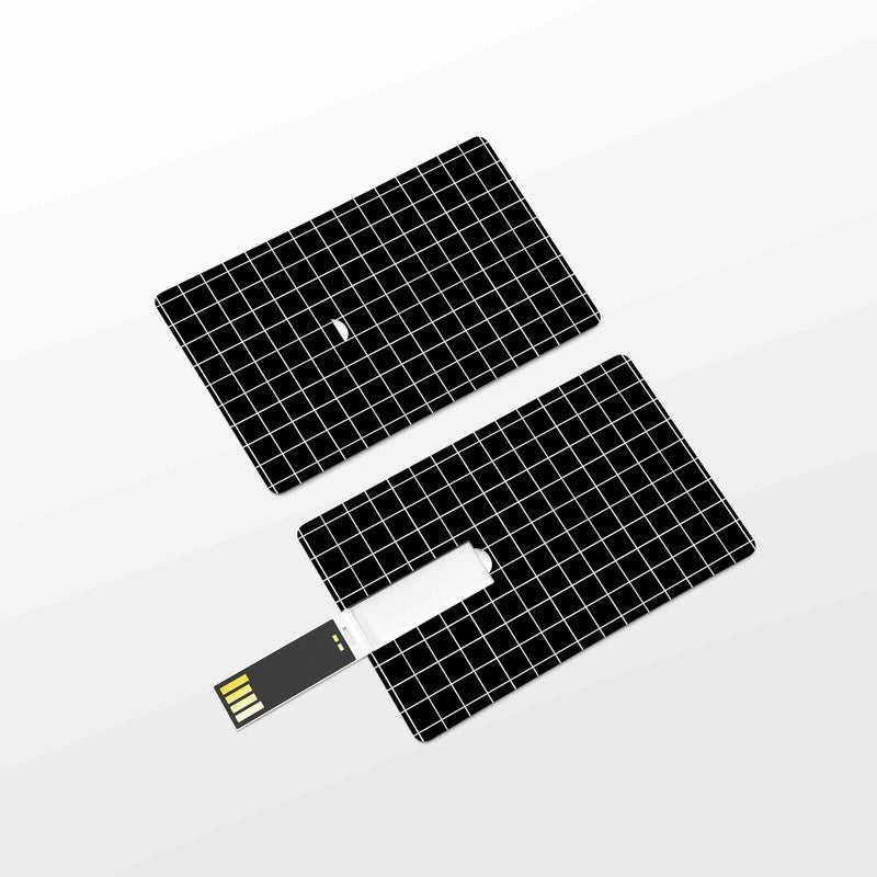 Squares Black Pen Drive