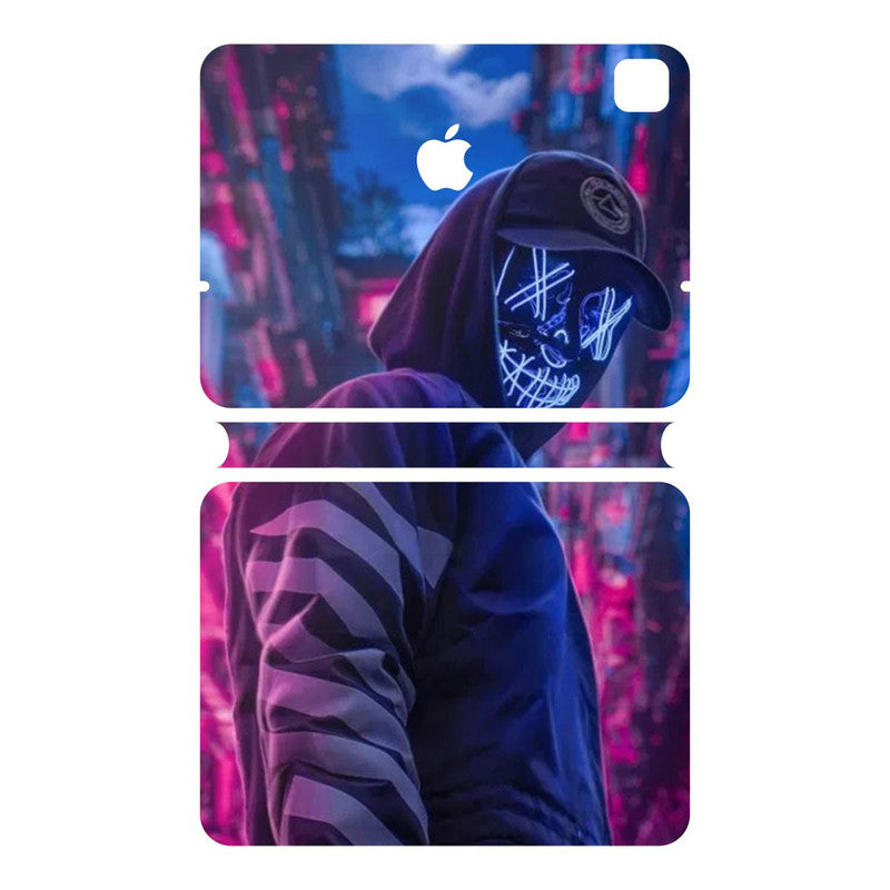 iPad Magic Keyboard Neon Punk Man Skin