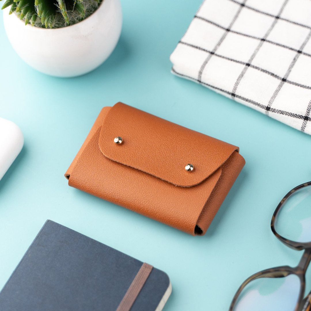 Visiting Card/Debit Card/Credit Card/Id Proofs Leather Organizer #1