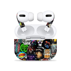 Airpods Pro Hollywood Stickers
