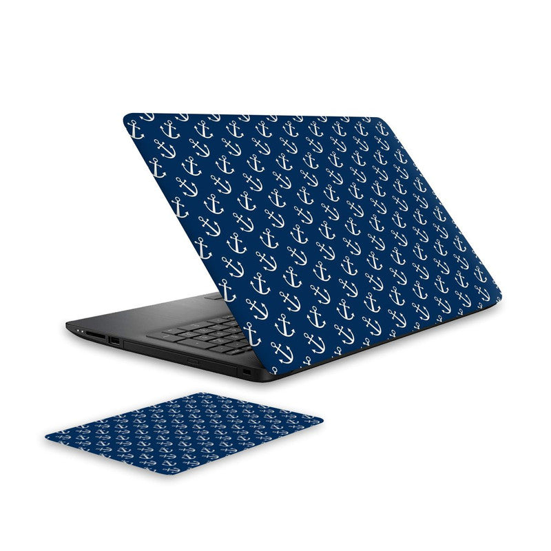 anchor-2-laptop-skin-and-mouse-pad-combo WrapCart India Main image