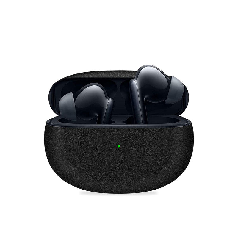 Black Leather Oppo Enco X Skin