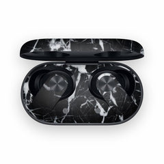 Black Marble OnePlus Nord Buds 2 Skin
