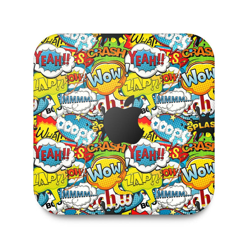 WoW Abstract Apple Mac Mini Skin Main image