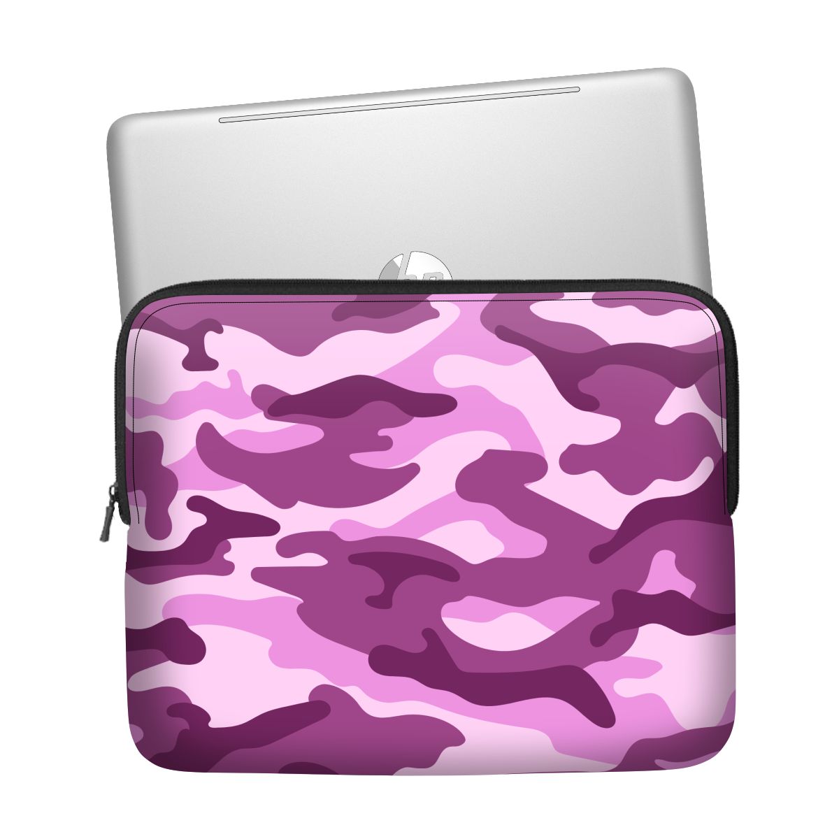 Purple Camo Laptop Sleeve Main image