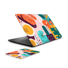 forest-abstract-laptop-skin-and-mouse-pad-combo WrapCart India