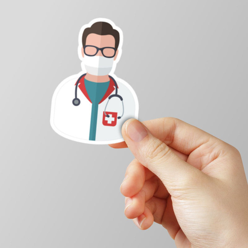 Doctor 2 Laptop Sticker Main image