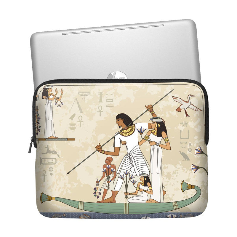 Egyptian Graffiti Laptop Sleeve Main image