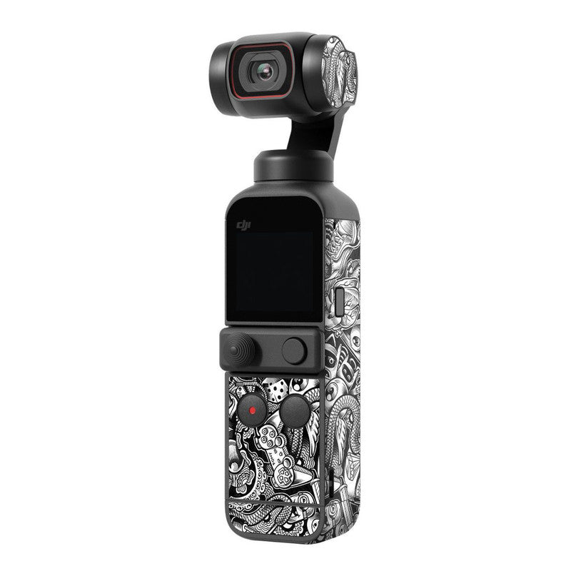 Grey Doodle Gimbal Skin Secondary image