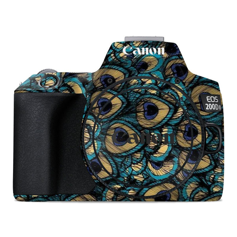 Peacock Abstract Camera Skin Secondary image