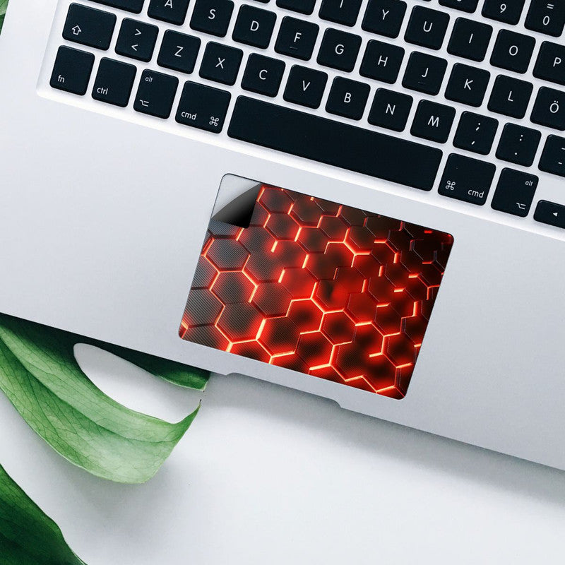 Matrix Orange TrackPad Skin