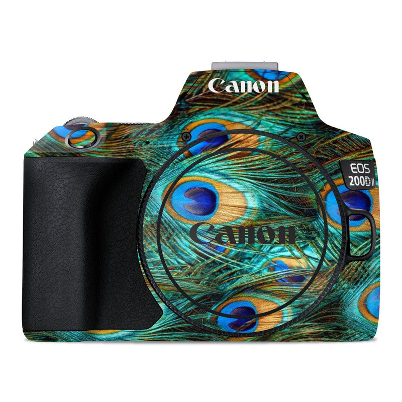 Peacock Feathers Camera Skin Secondary image