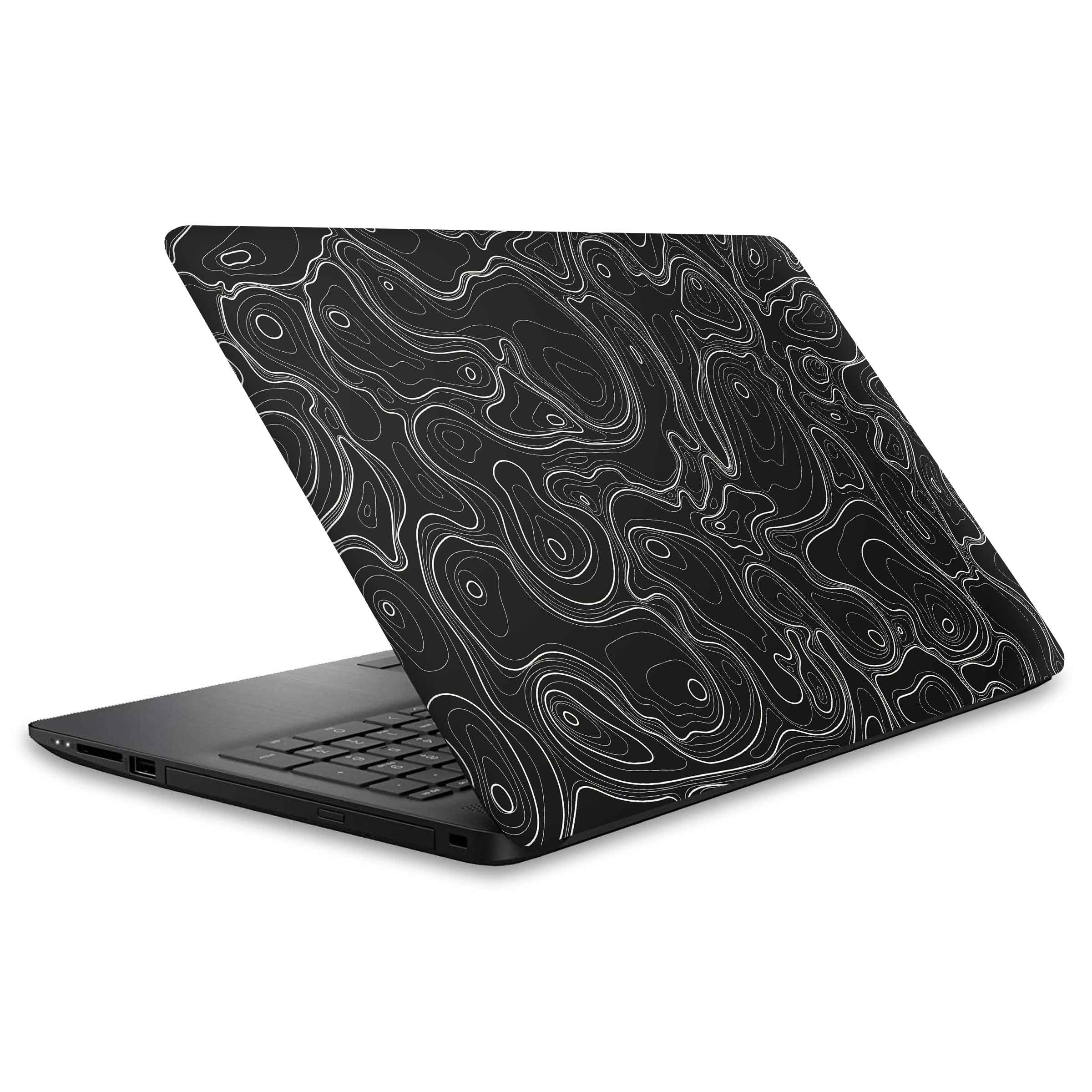 Colourful Topography Laptop Skins Secondary image