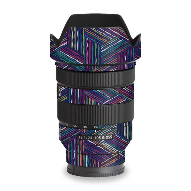 Line Dark Pattern Lens Skins Secondary image