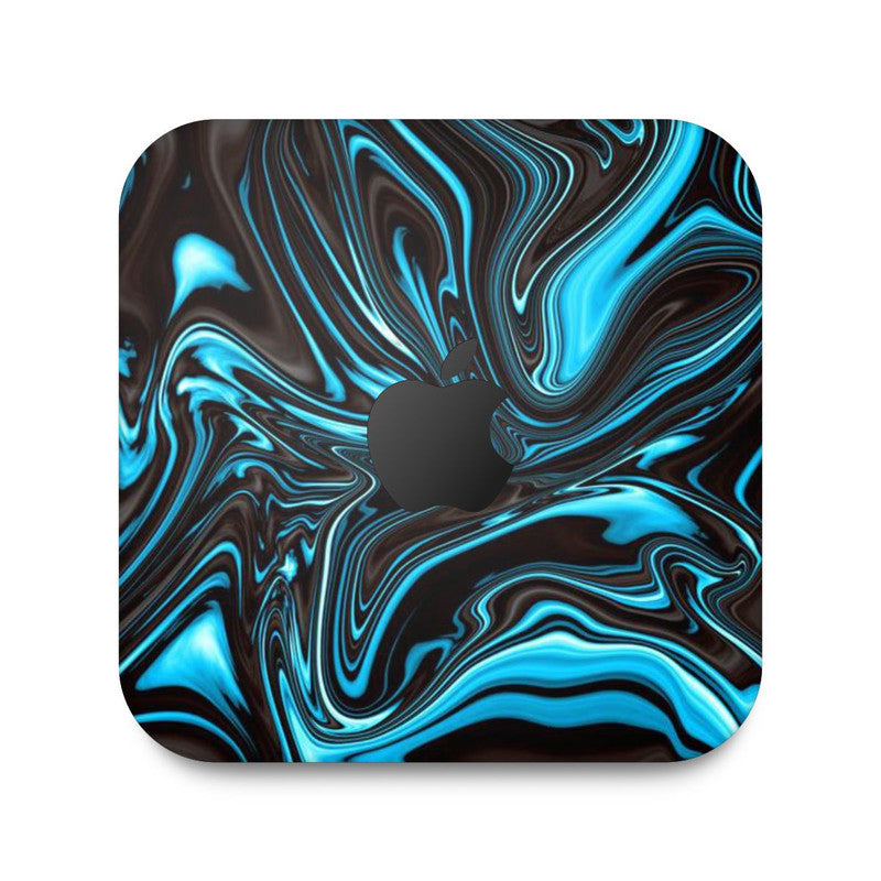 Aesthetic Purple Apple Mac Mini Skin Main image