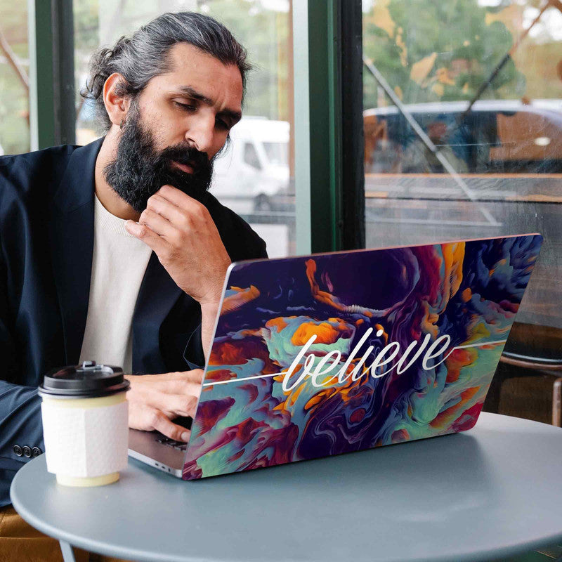 Believe Laptop Skins Secondary image