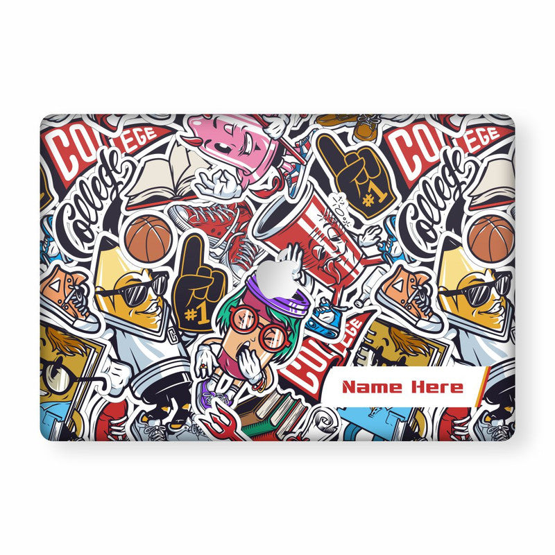 Macbook skins & Macbook Wraps by WrapCart. Printed Wraps for MacBook to protect your macbook with best 3M quality Main image
