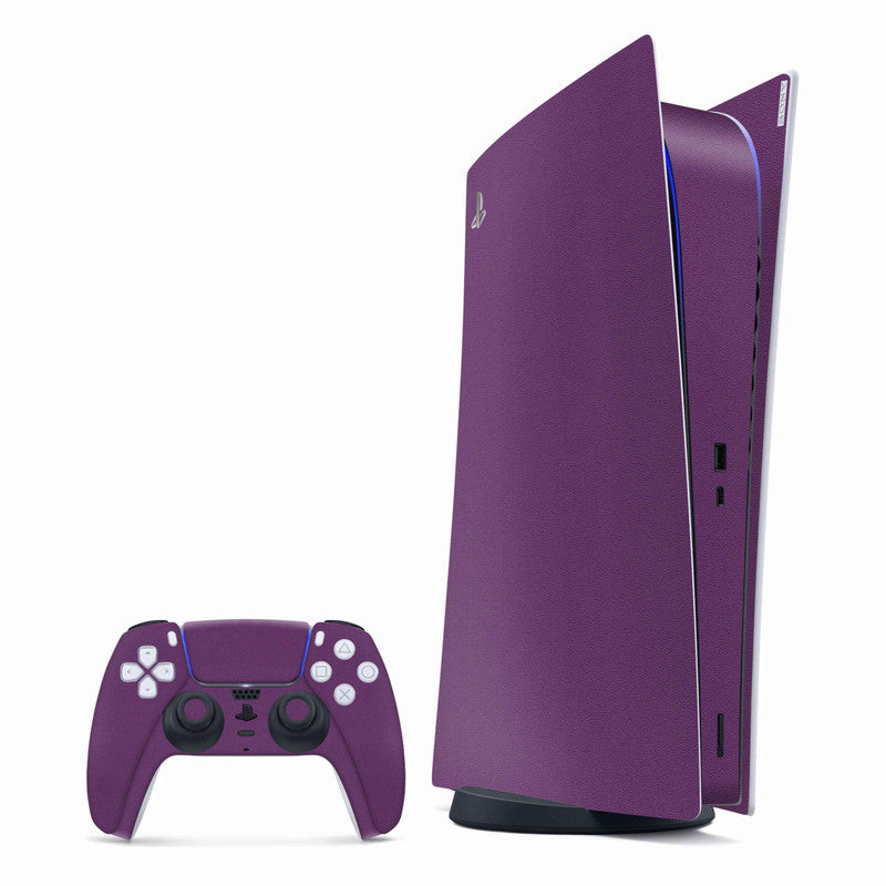 Matte Purple PlayStation Skin - Skins For PlayStation 5 Slim Main image