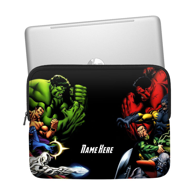 Strike Fight Custom Name Laptop Sleeve Main image