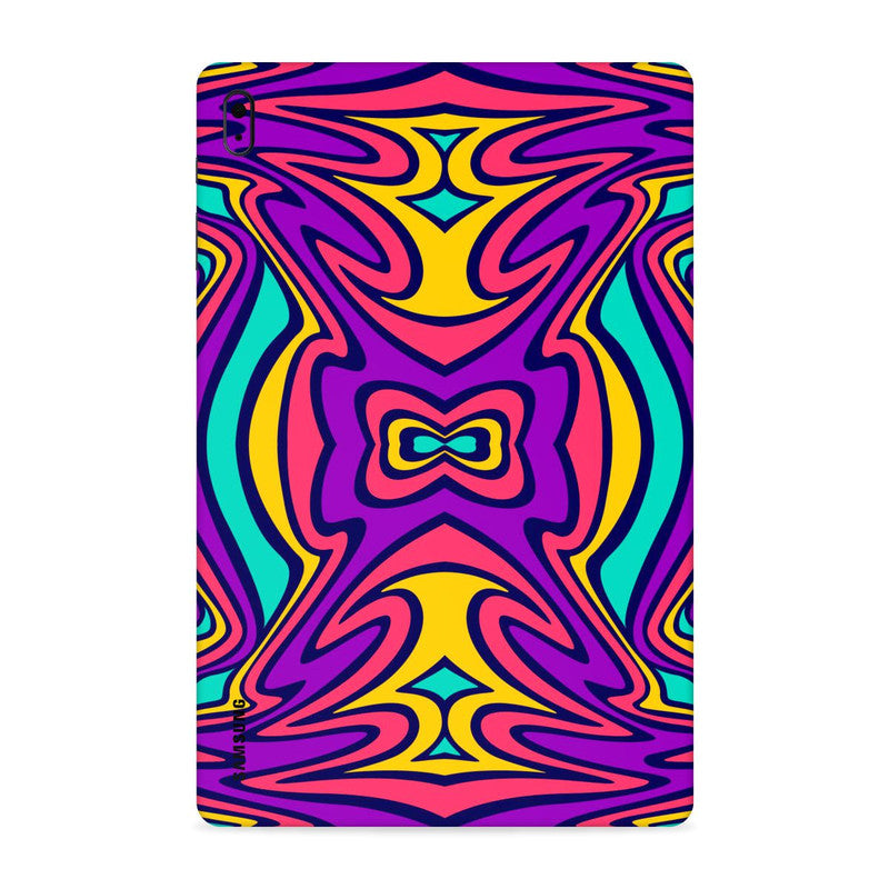 Psychedellic 4 Tab Skin For Samsung Galaxy Tab S7 