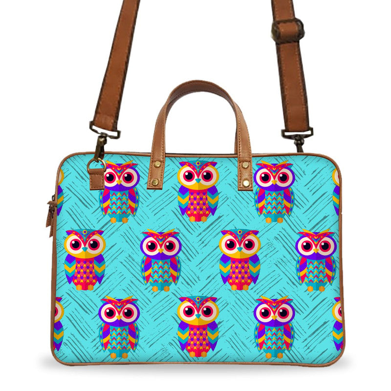 Aesthetic Owl 2 Deluxe Laptop Bag