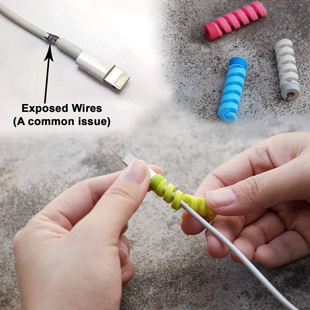 Silicone Cable Protector - Pack Of 4 Secondary image