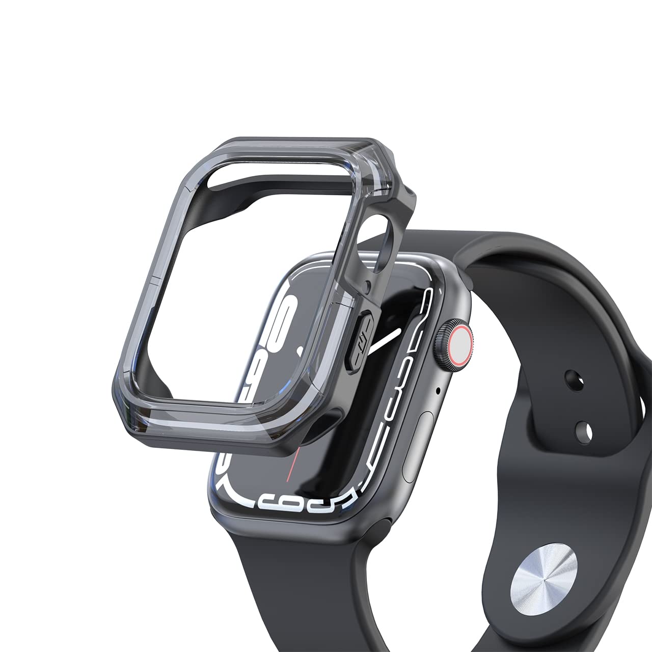 Metal & Silicon Apple Watch Strap 44 45 46 49 MM For iwatch