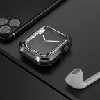 Metal & Silicon Apple Watch Strap 44 45 46 49 MM For iwatch