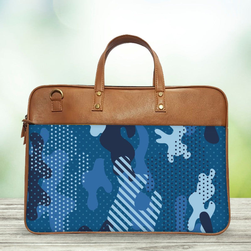 Military Blue Classic Laptop Bag Main image