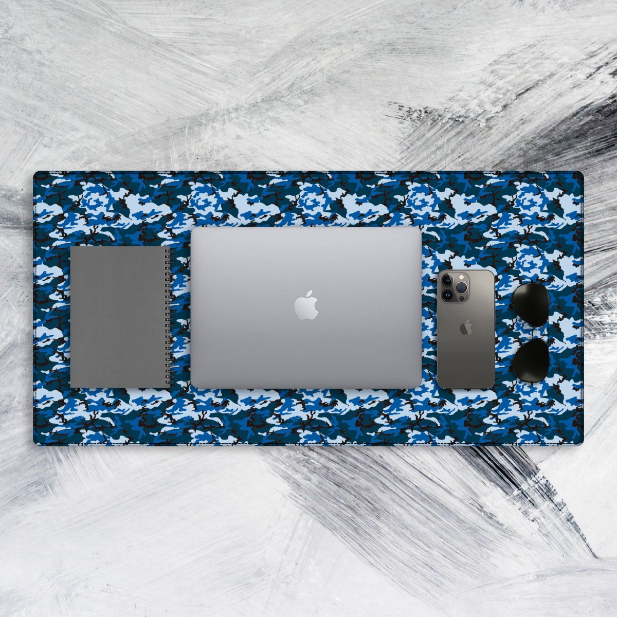 Tech Mat Blue Camo Tech Mat - Extra Large Desk Mat – WrapCart Skins