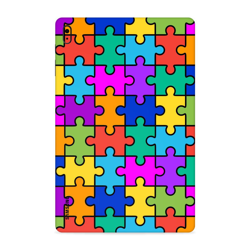 Puzzled Tab Skin For Lenovo Tab V7 Main image