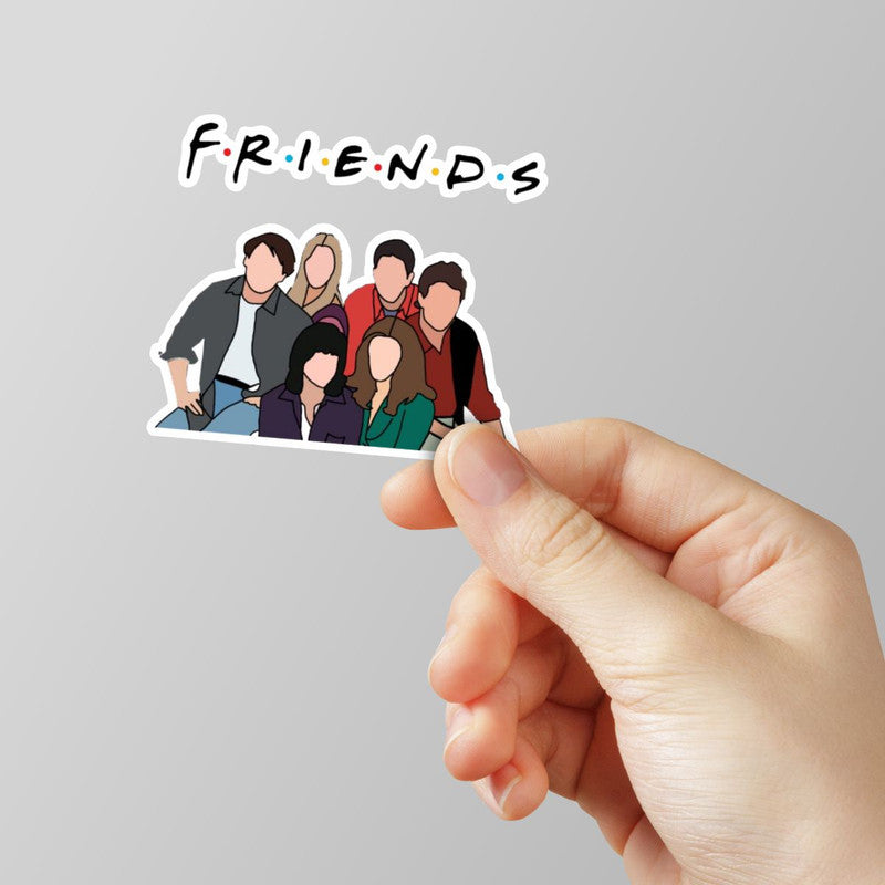 Friends Laptop Sticker Main image