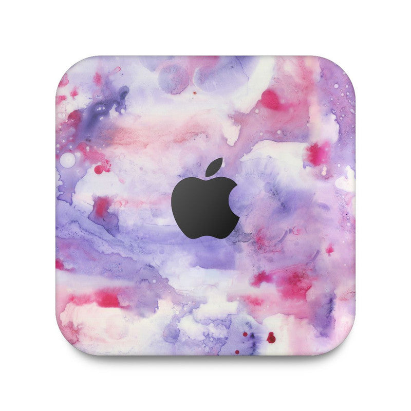 Aesthetic Purple Apple Mac Mini Skin Main image