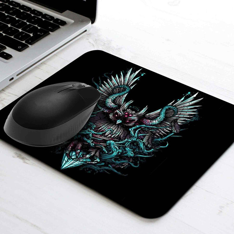 Ragging owl Mouse Pad