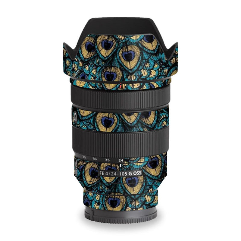 Peacock Abstract Lens Skin Secondary image
