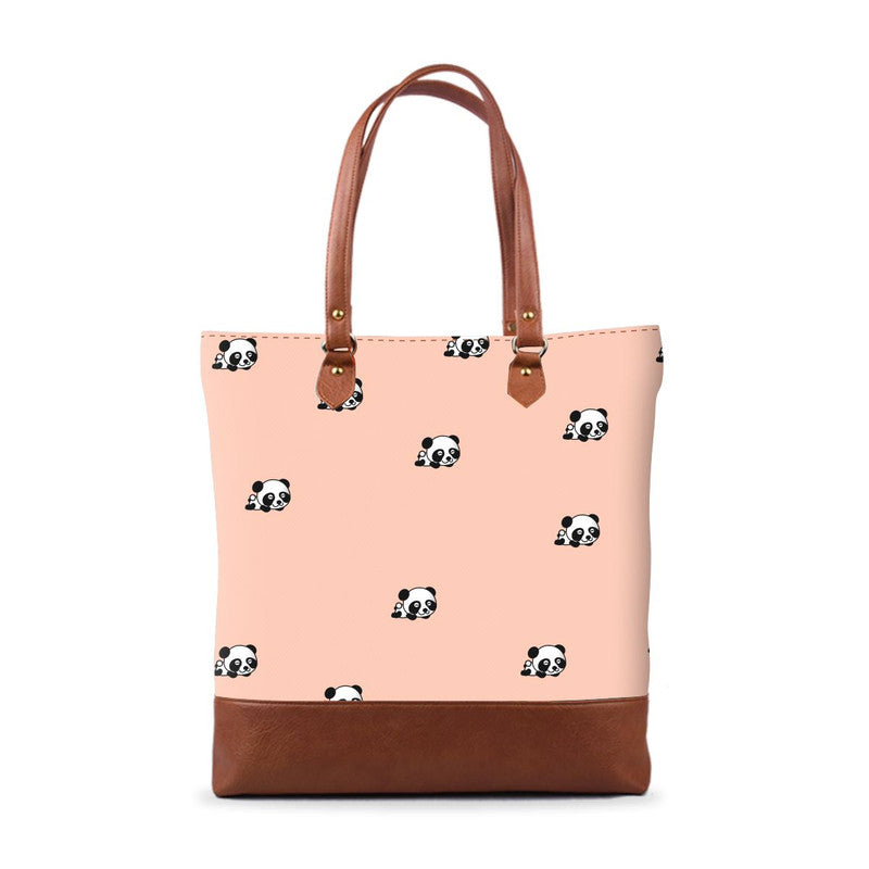 Panda Art Tall Tote Bag Main image