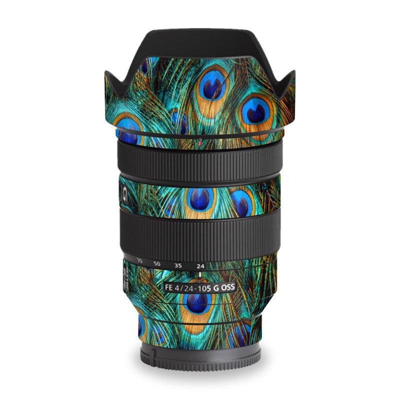 Peacock Feathers Lens Skin Secondary image