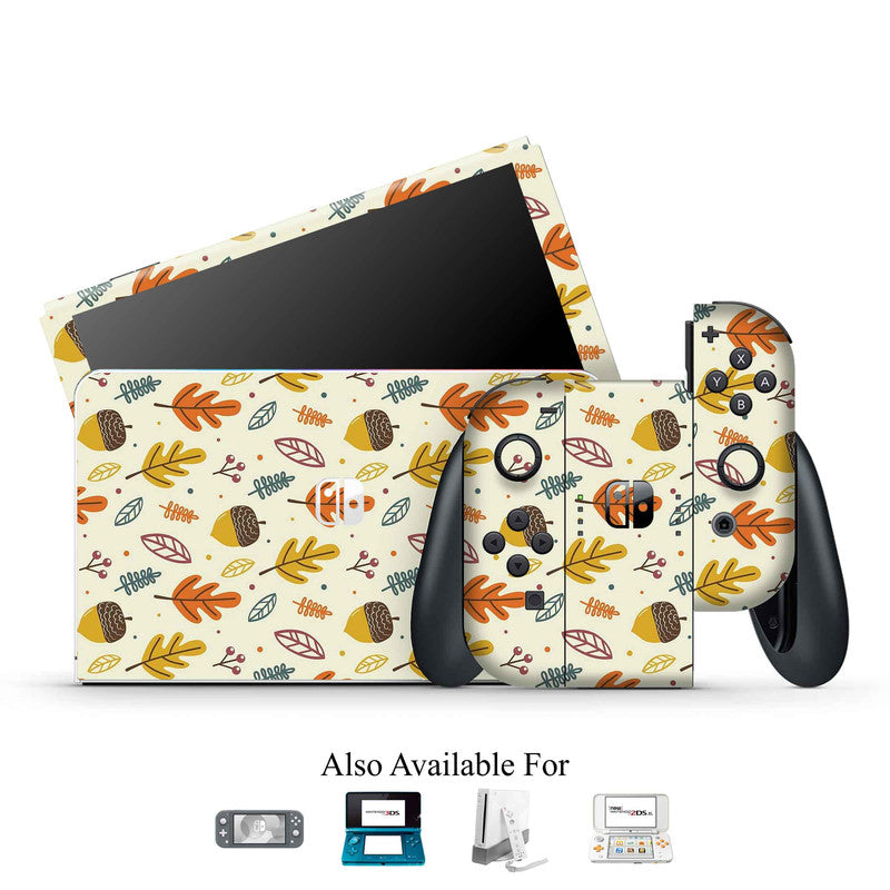 Autumn Pattern 1 Nintendo Skin Main image