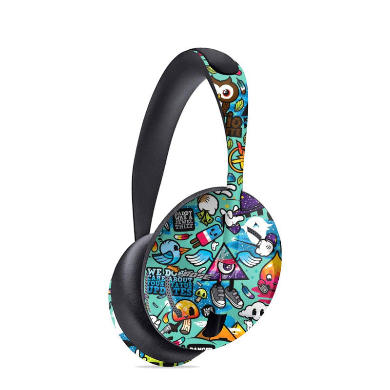 Blue Abstract Bose Headphone 700 Skin Main image