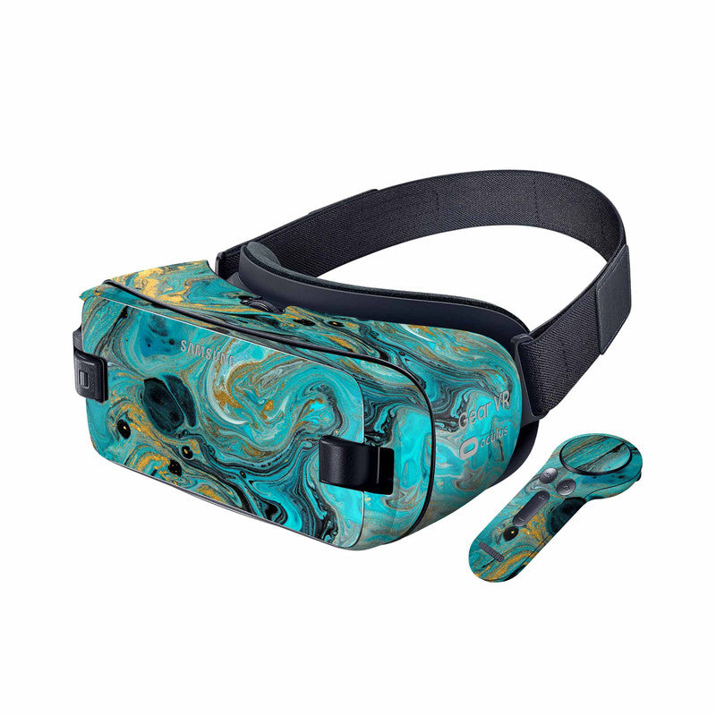 Blue Gold Samsung Gear VR (2015) Skin Main image