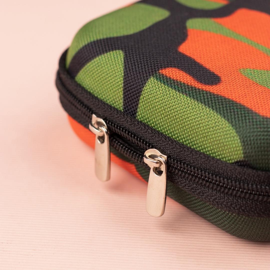 Camo Multi Purpose Tech Organizer for Charger/Earphone/Pen Drives/Cables - Box Shape