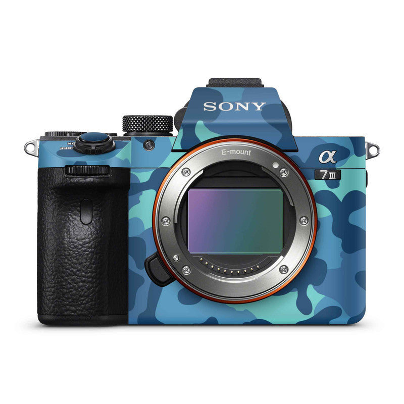 Grove Blue Camo Camera Skins Main image