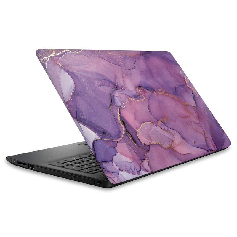 Royal Purple Marble Laptop Skin Main image