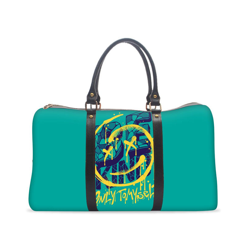 Abstract Art Floral Duffle Bag