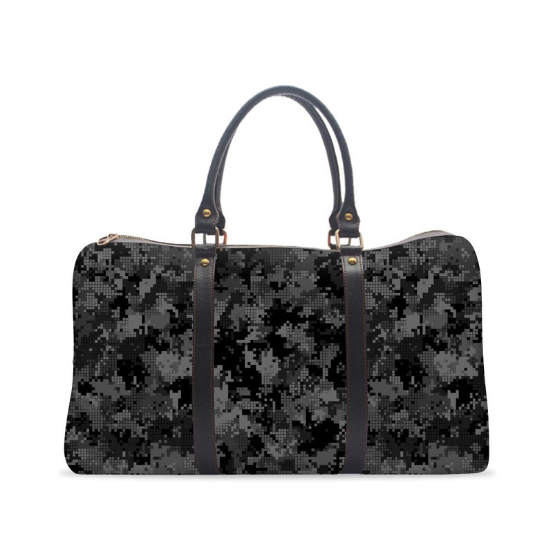 Abstract Art Floral Duffle Bag