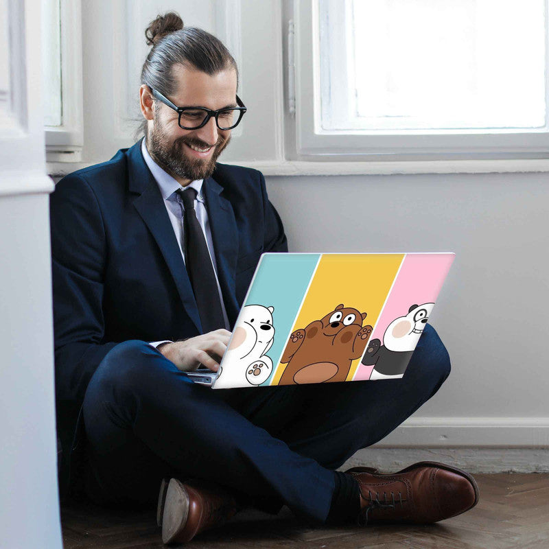 Laptop Skins & Wraps in India by WrapCart. Best quality 3M laptop stickers and wraps with perfect cutting